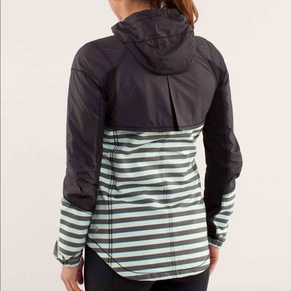 Striped Lululemon Outer Wear Jacket - image 3